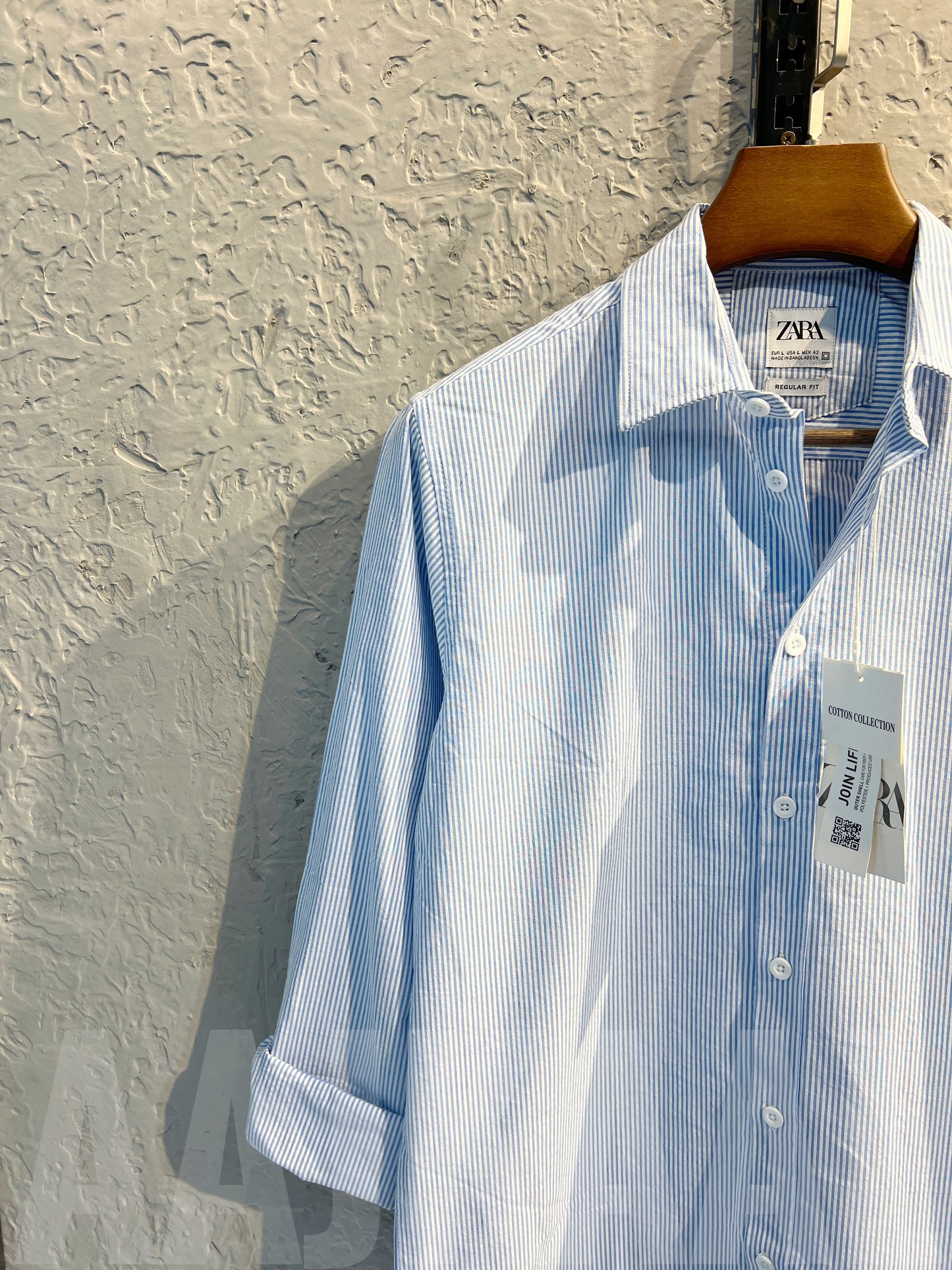 Blue Old Money Full Sleeve Shirt