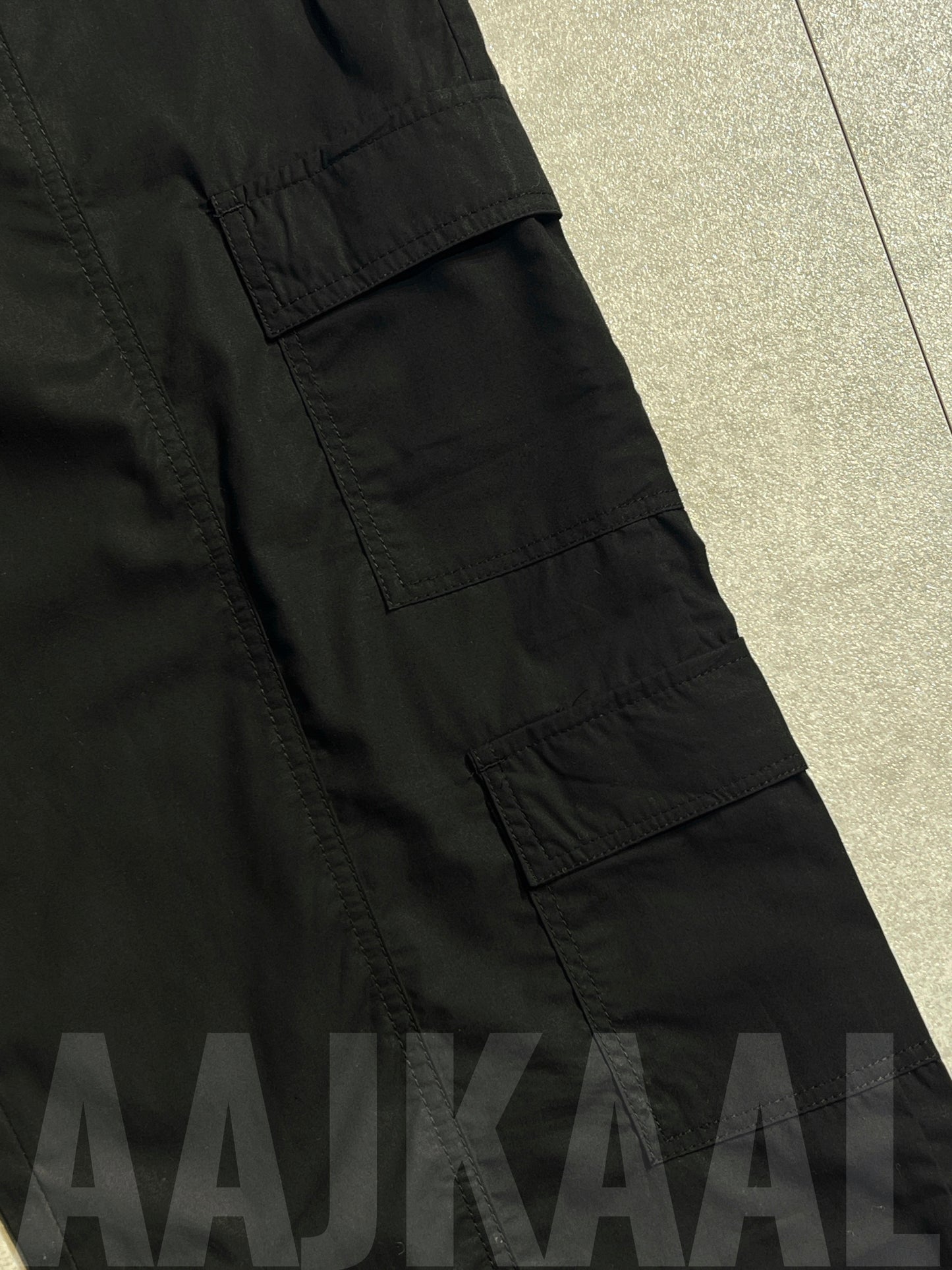 Black Parachute Pant