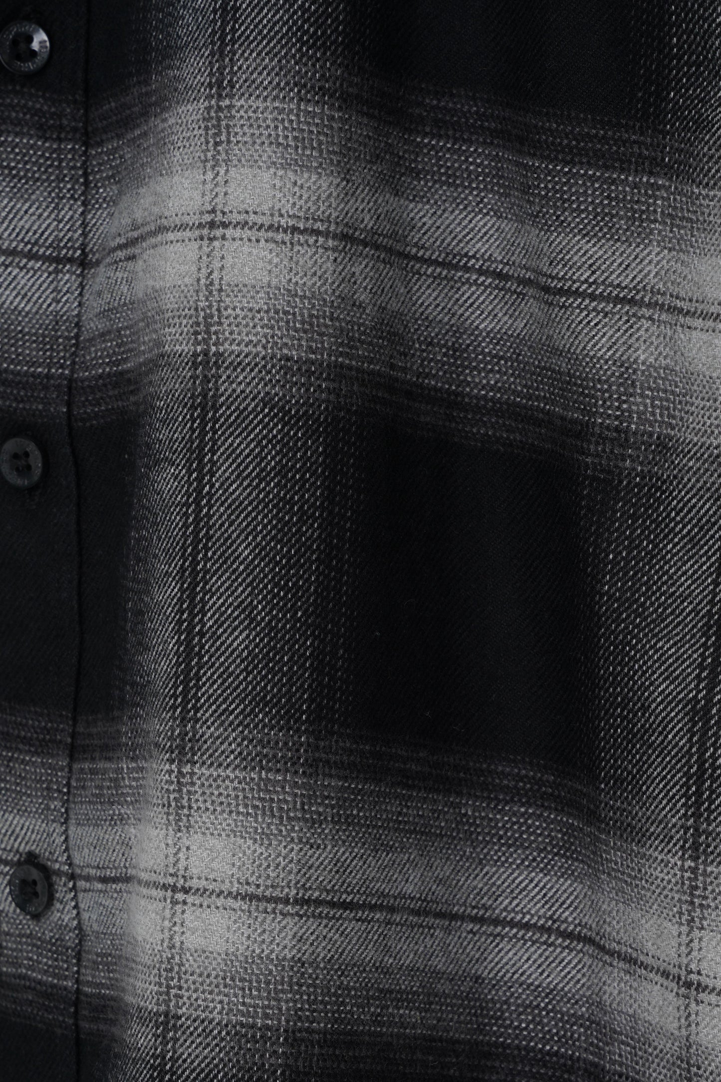 Black Flannel Full Sleeve Shirt