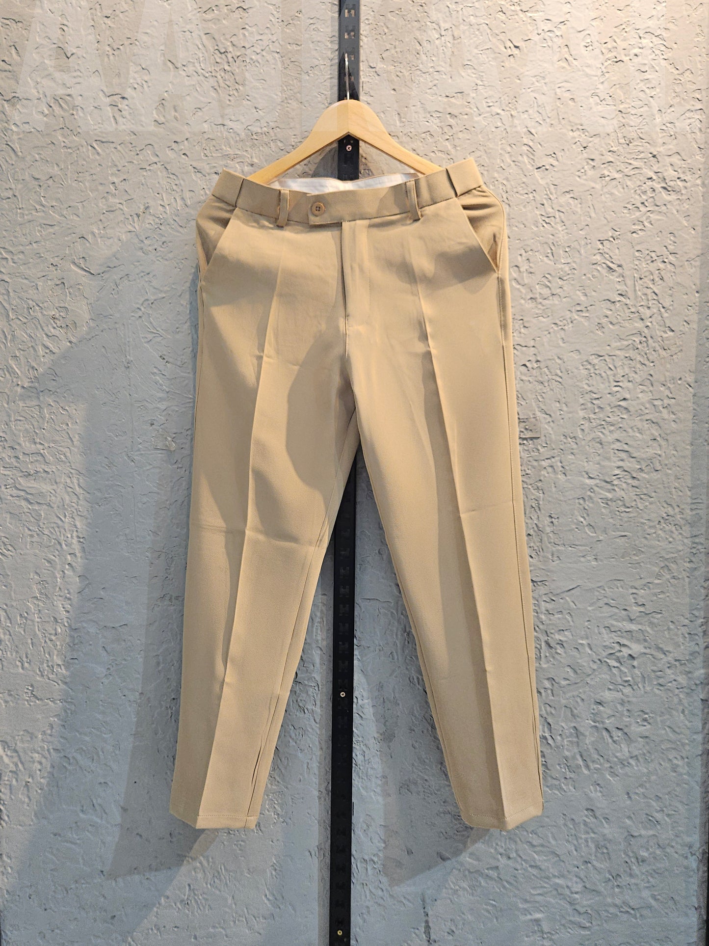 Beige Rich Formal Pant