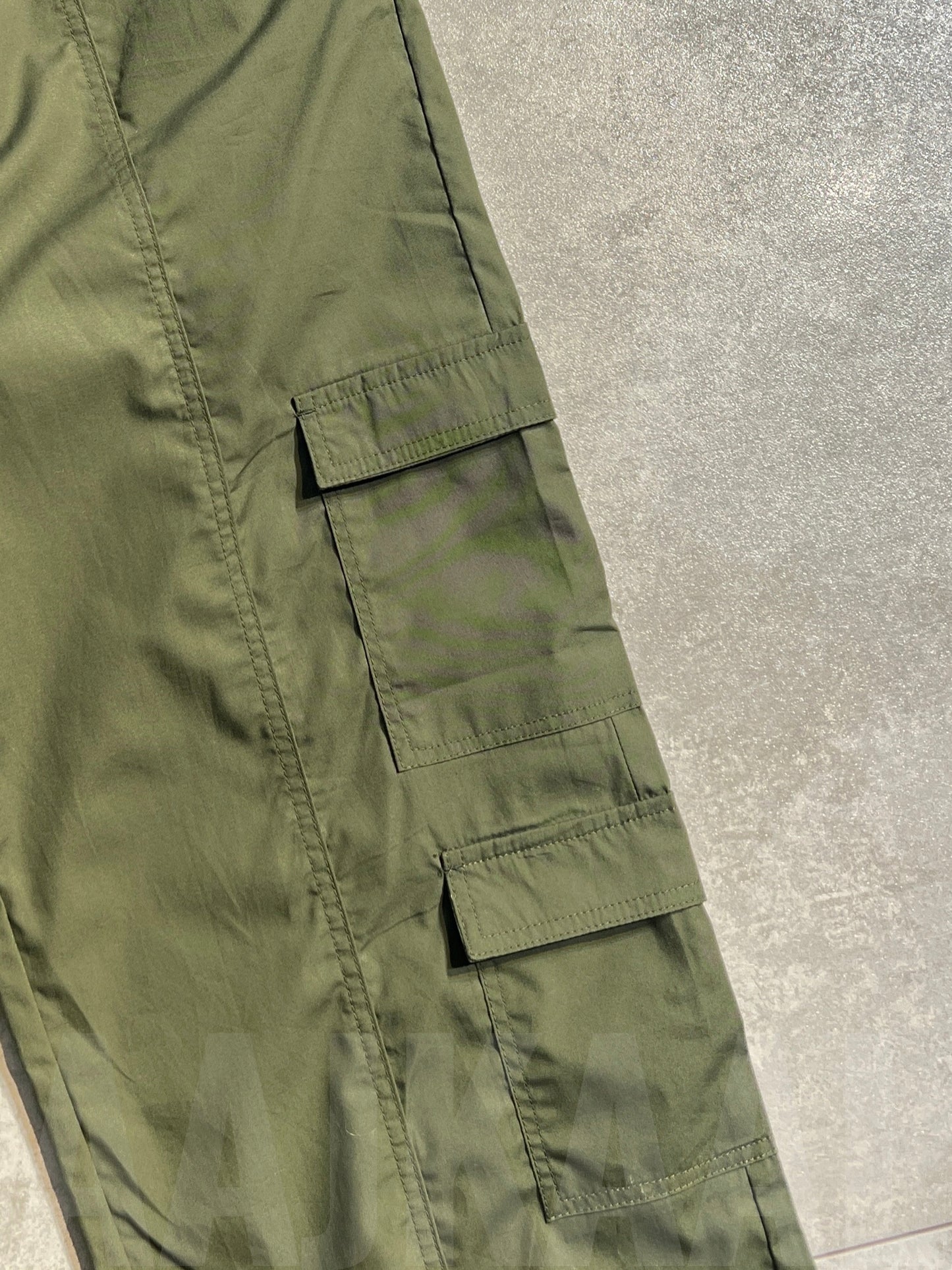 Olive Parachute Pant