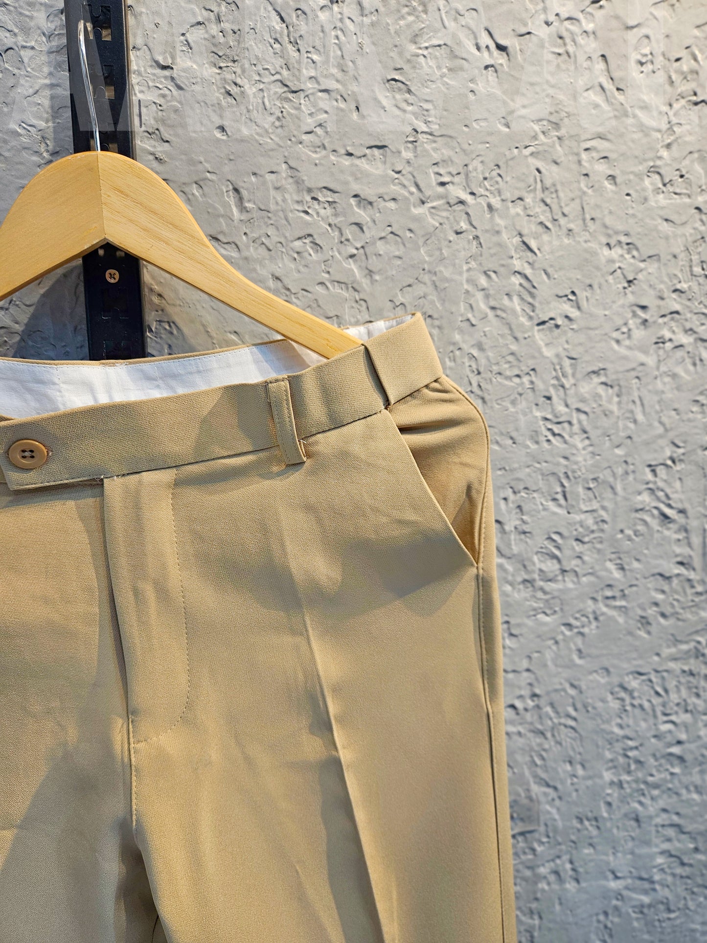 Beige Rich Formal Pant