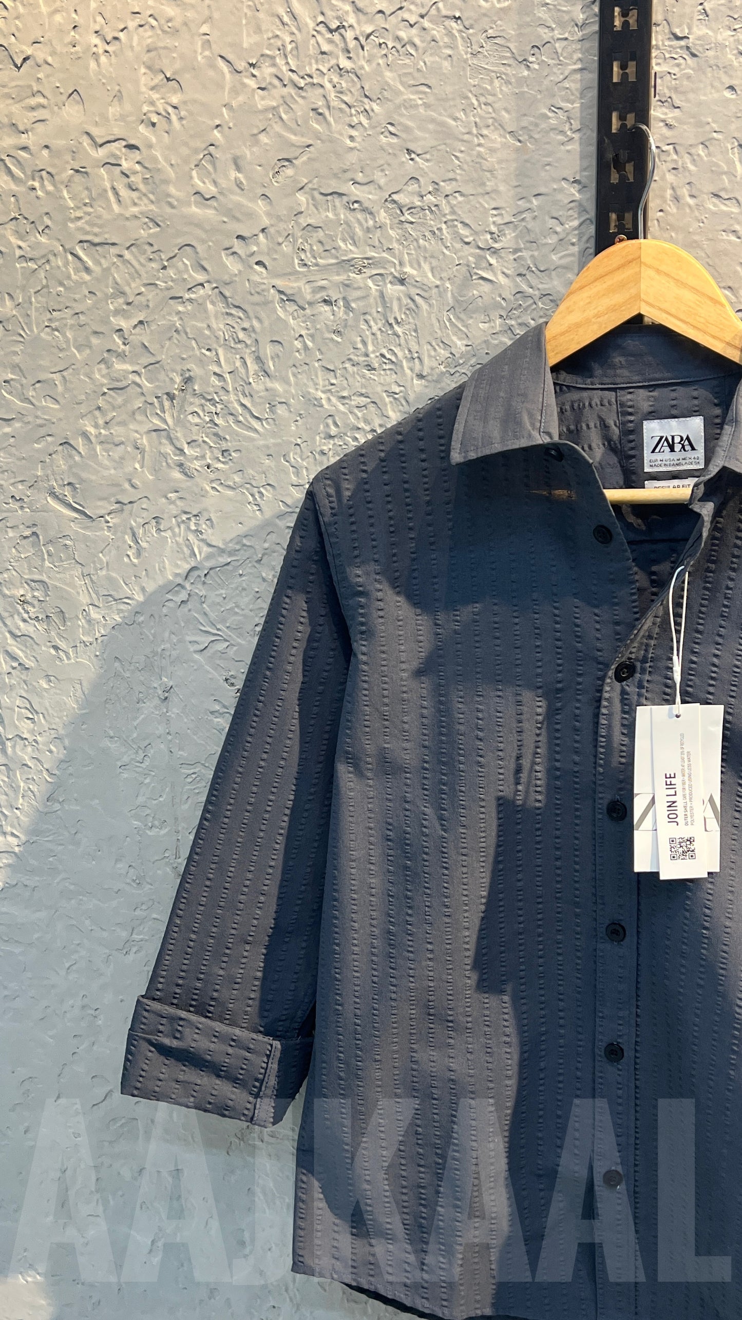 Ambush Line Grey Full Sleeve Shirt