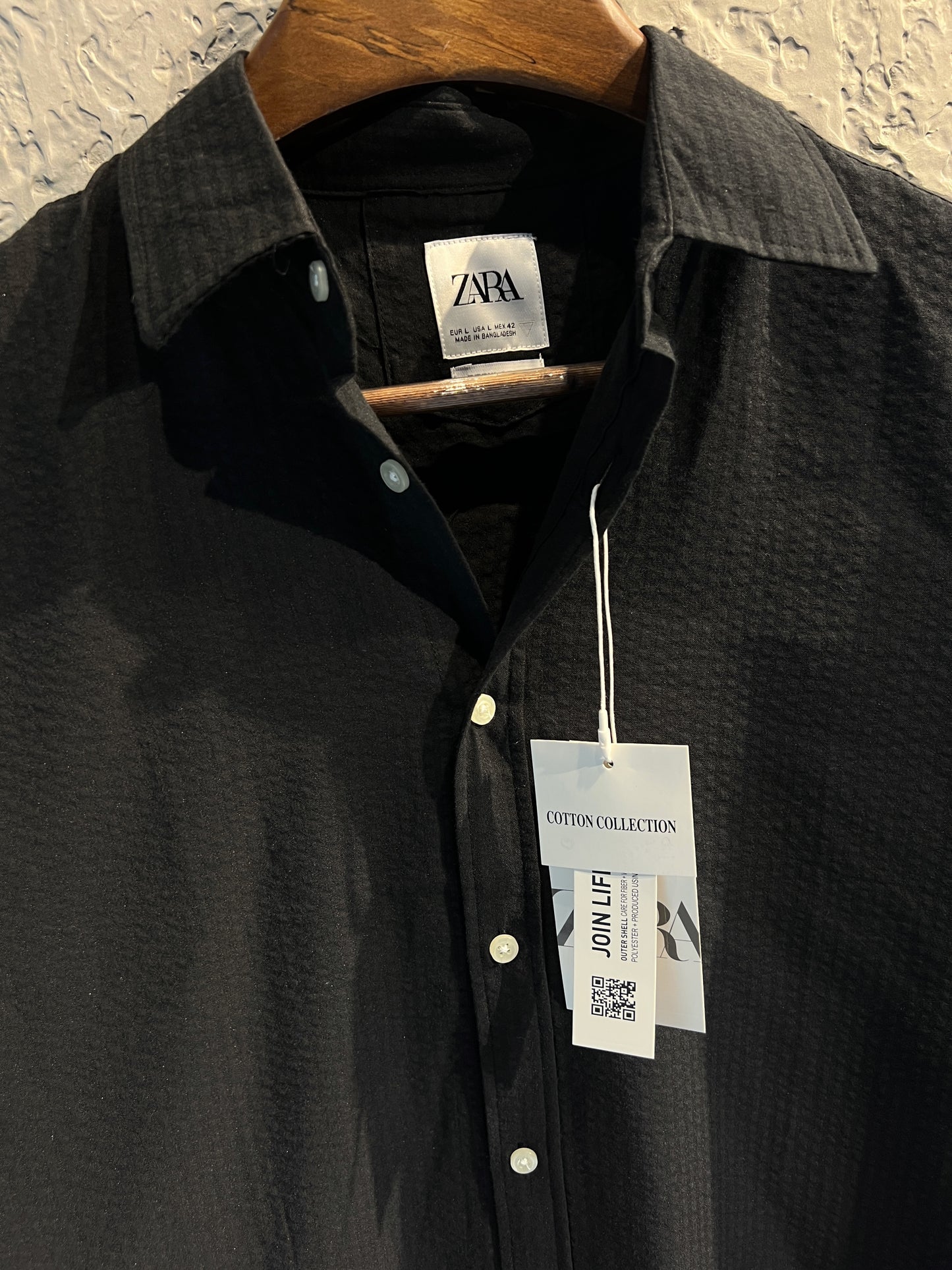 Black Old Money Full Sleeve Shirt