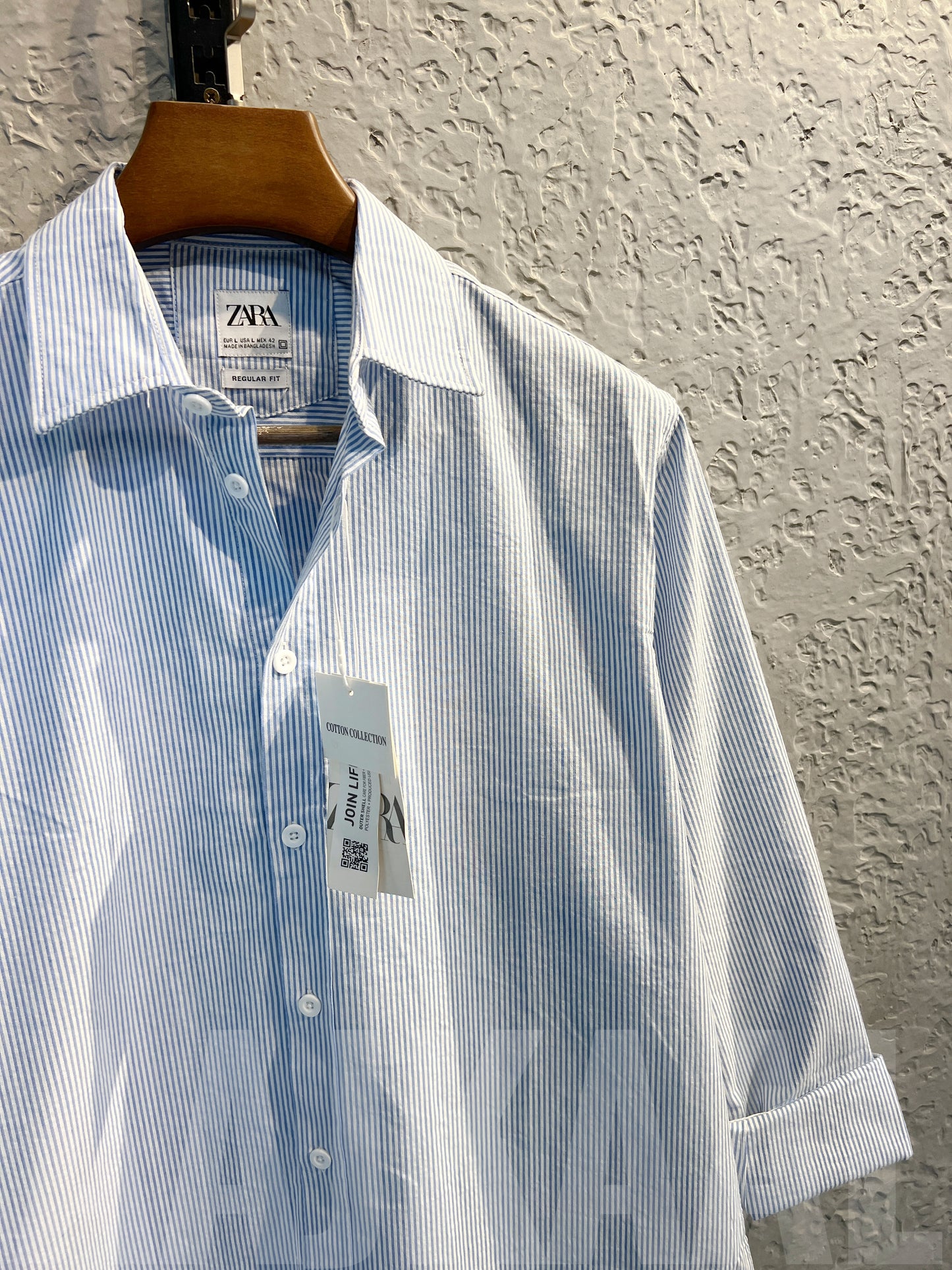 Blue Old Money Full Sleeve Shirt