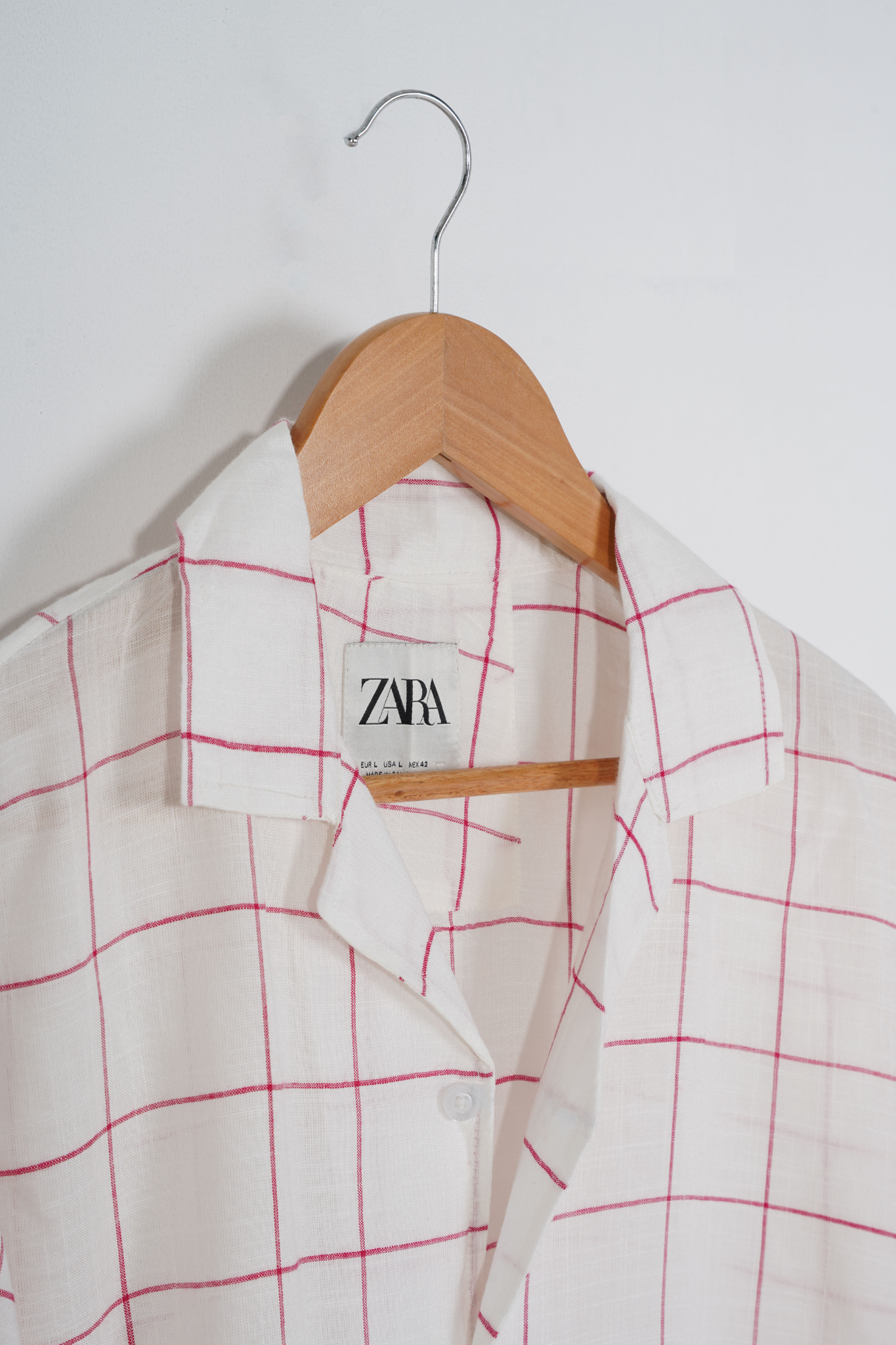 Pink Stripe Oversized Full Sleeve Shirt