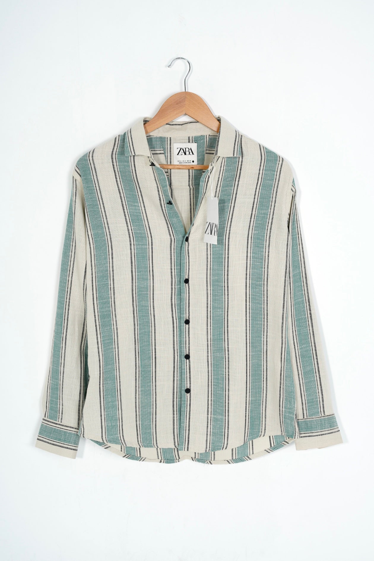 Light Green Regular Full Sleeve Shirt