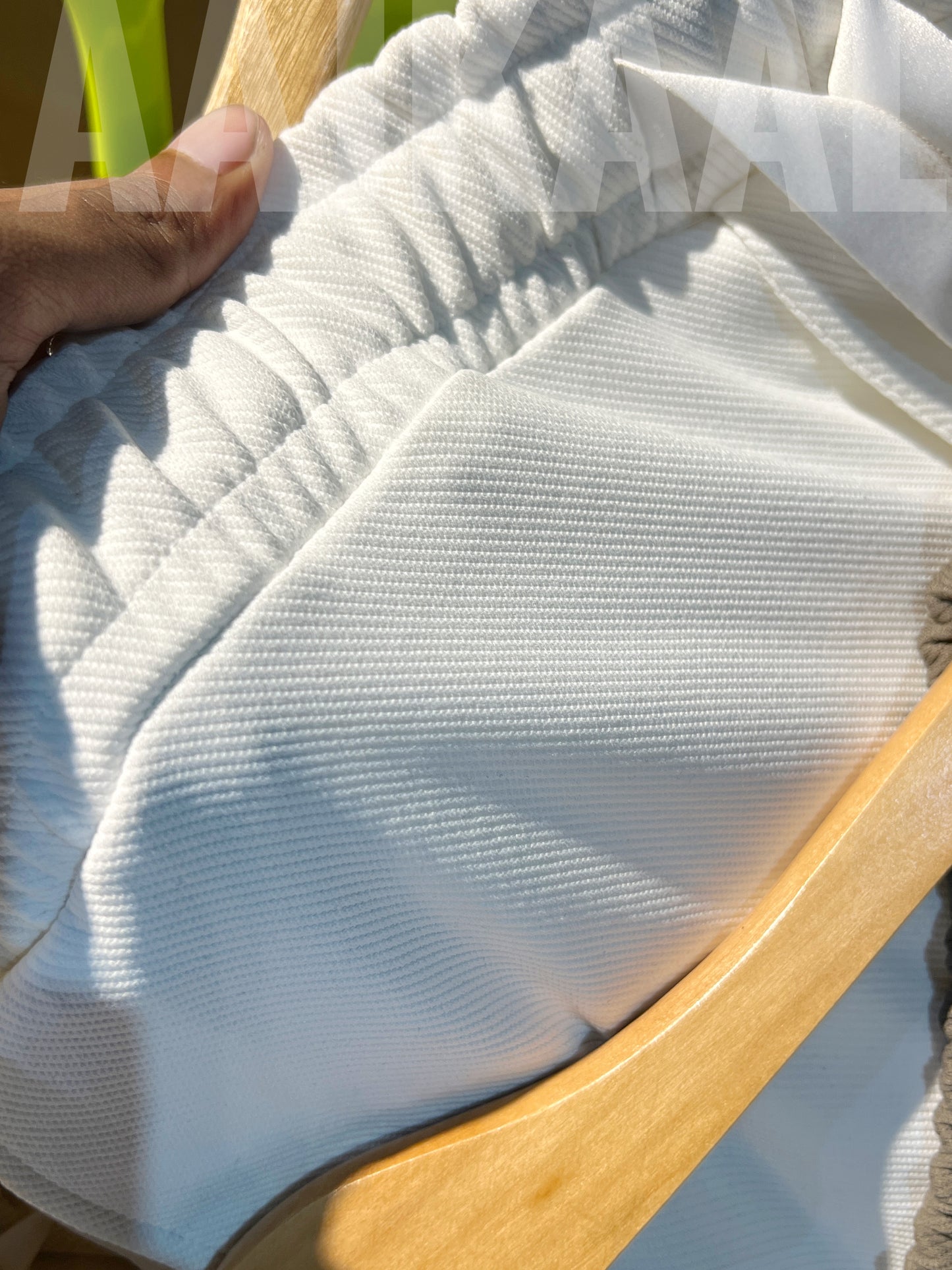 White Korean Baggy Pant