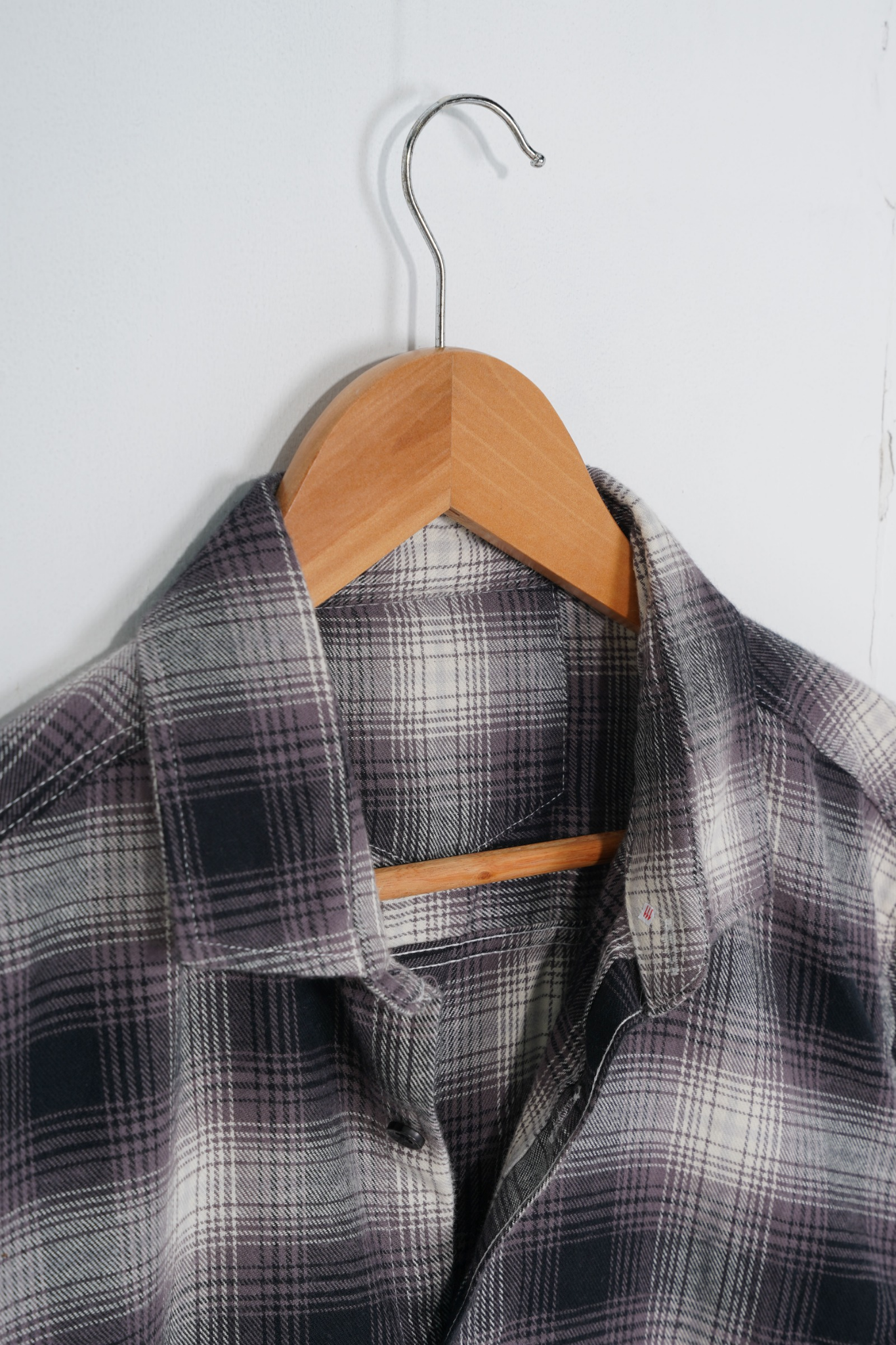 Cherry Blue Black Check Flannel Full Sleeve Shirt
