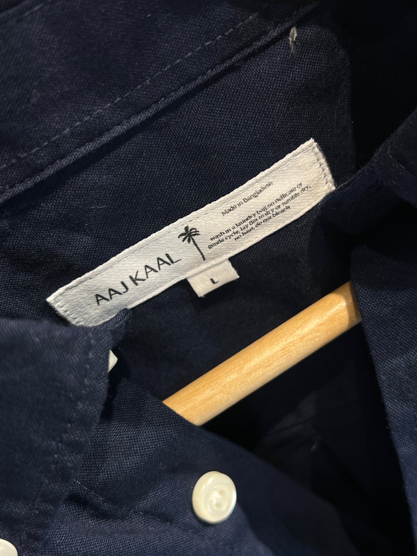 Oxford Navy Blue Full Sleeve Shirt
