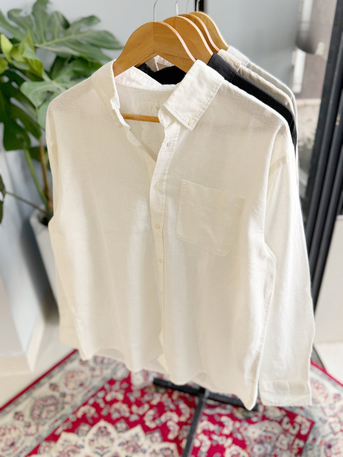 The Noma Linen Shirt - White