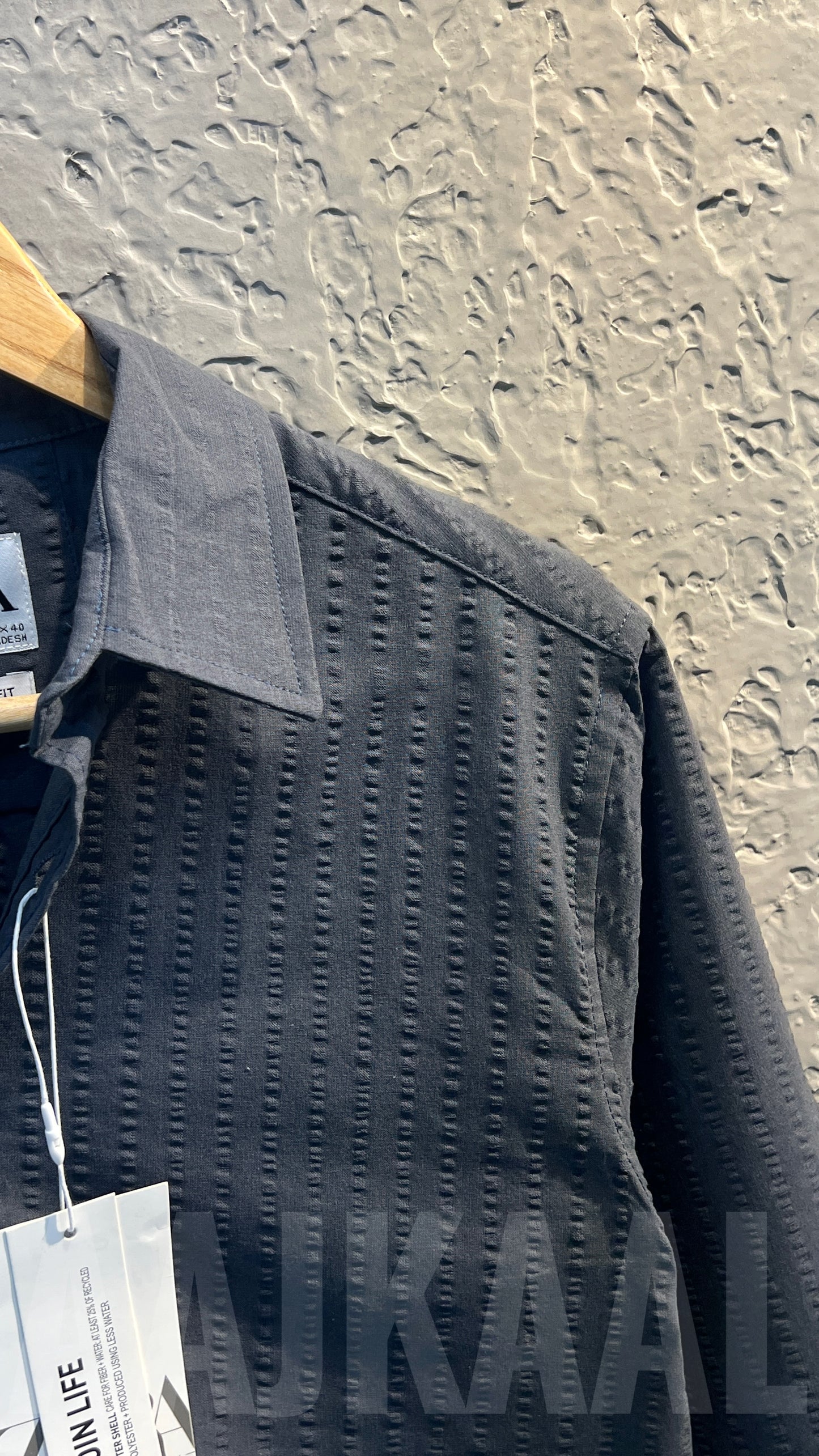 Ambush Line Grey Full Sleeve Shirt