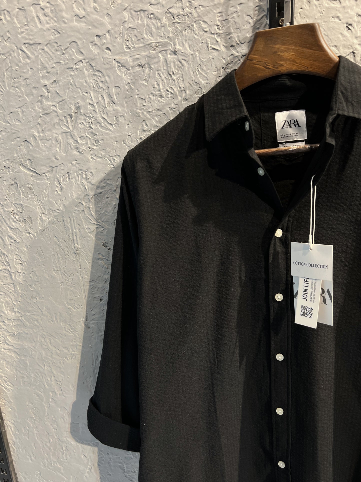 Black Old Money Full Sleeve Shirt