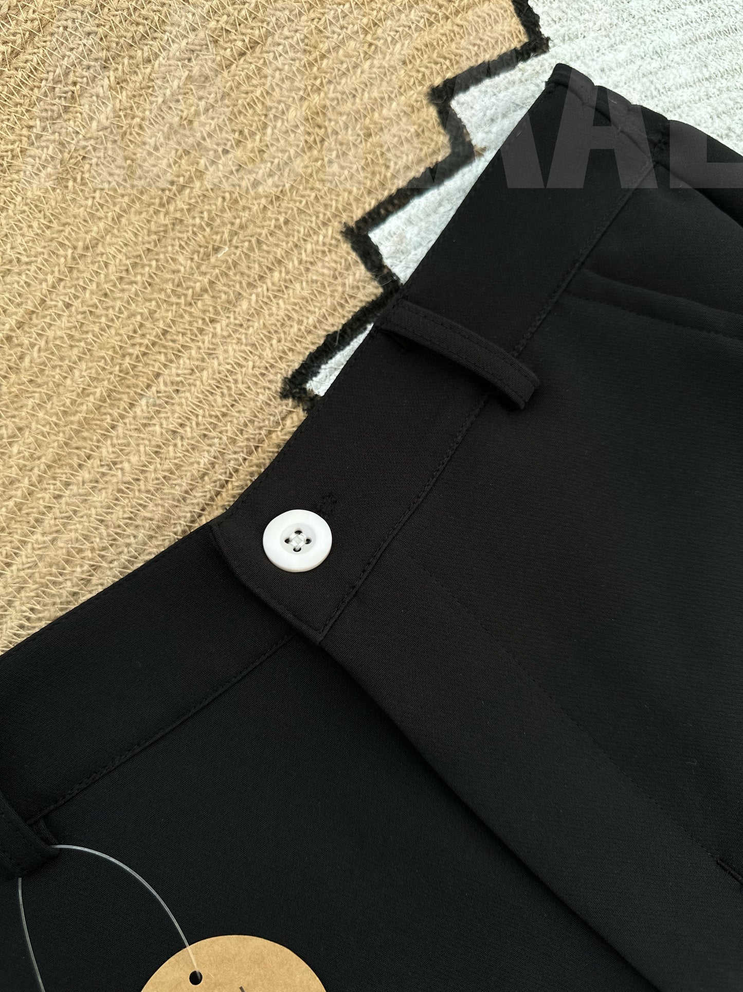 Black Baggy Formal Pant