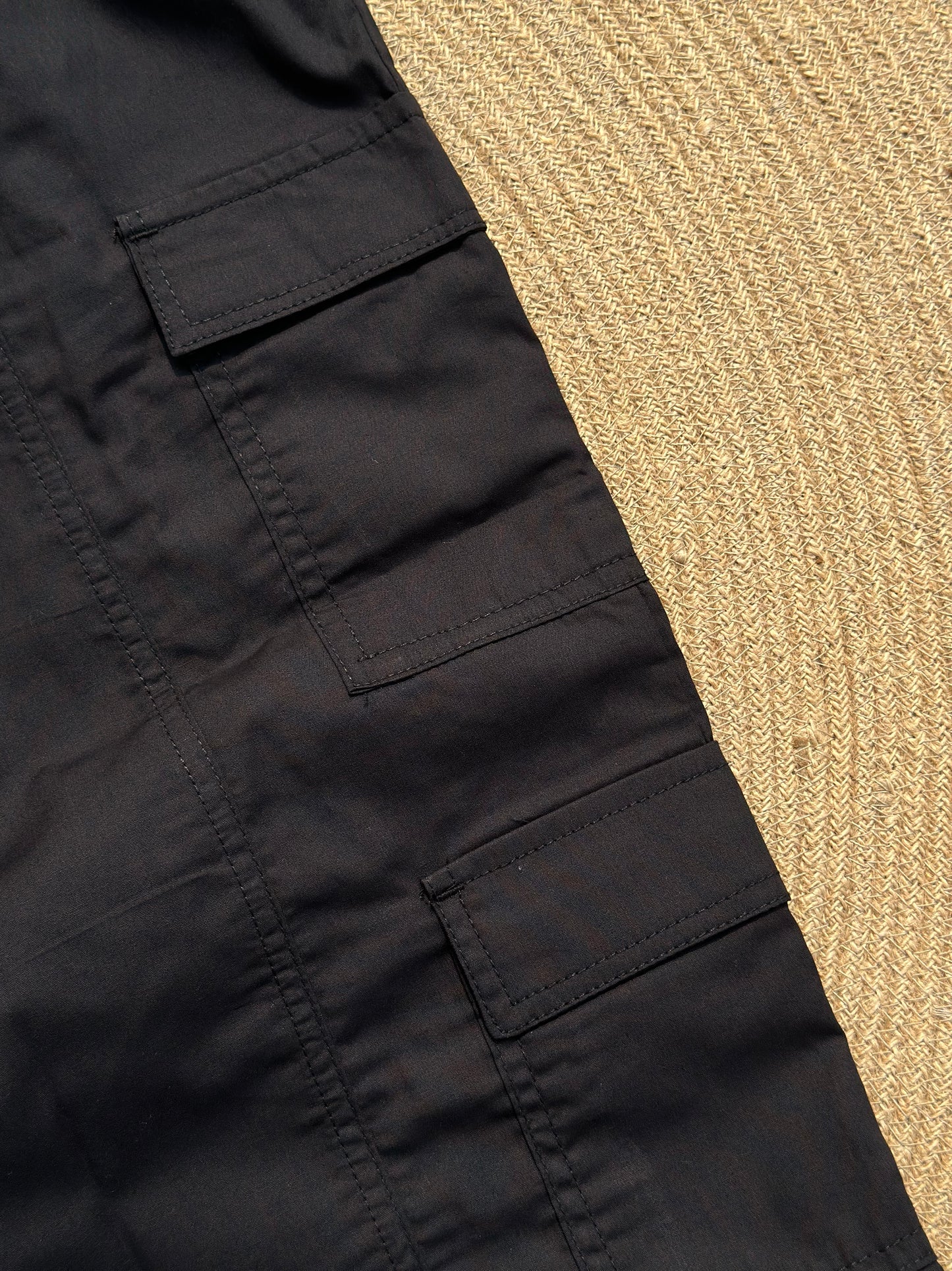 Black Parachute Pant