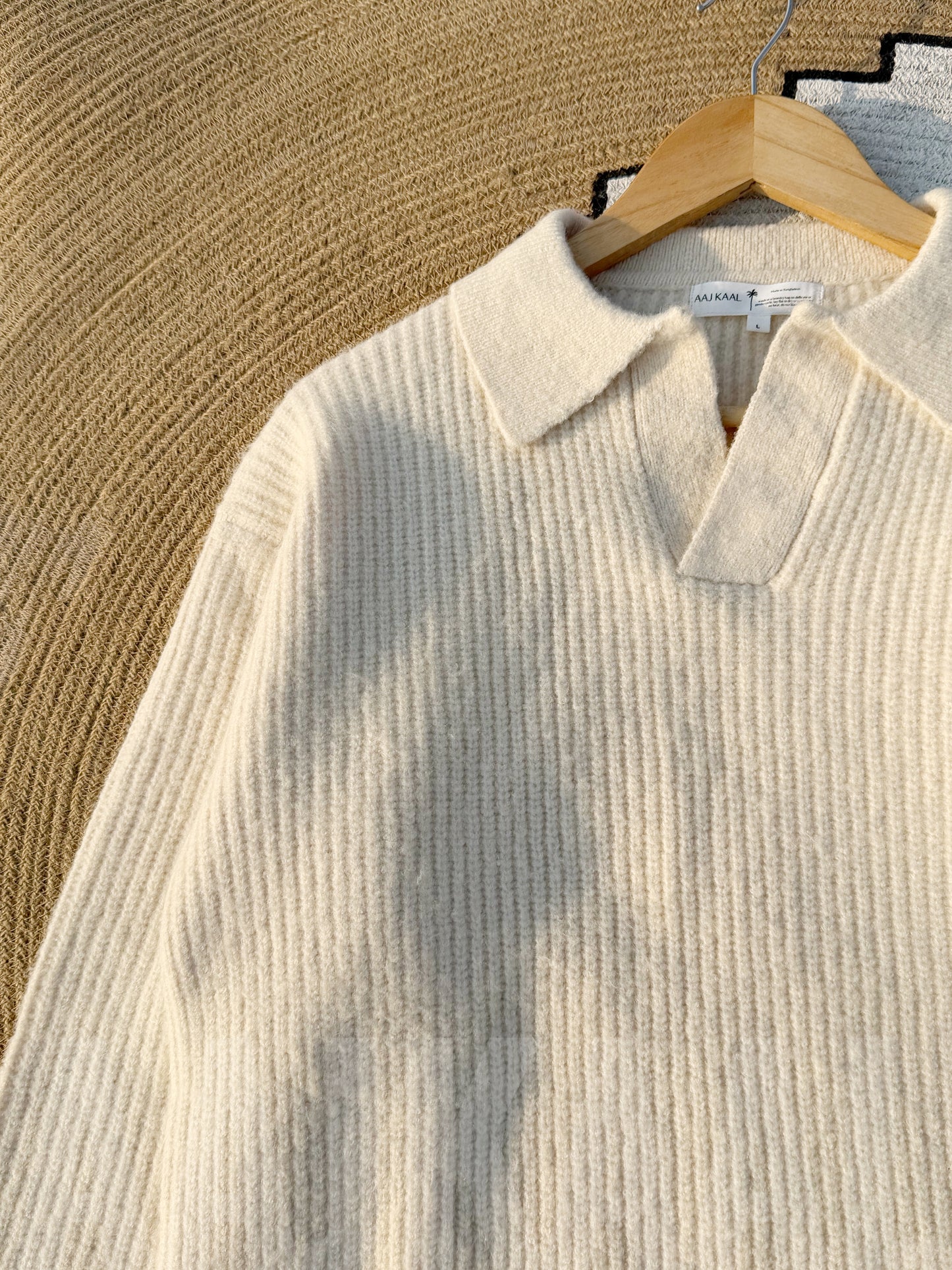 Off-white Baggy Knitted Polo