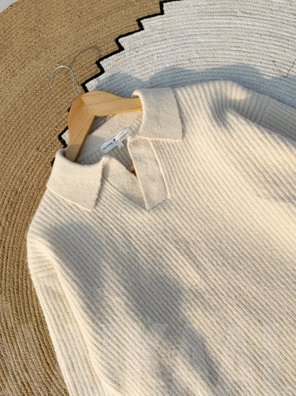 Off-white Baggy Knitted Polo