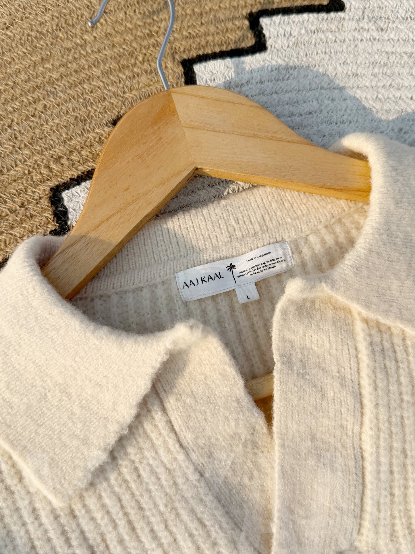 Off-white Baggy Knitted Polo