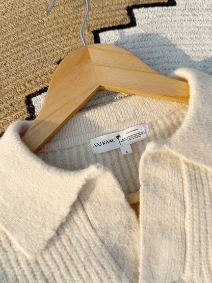 Off-white Baggy Knitted Polo