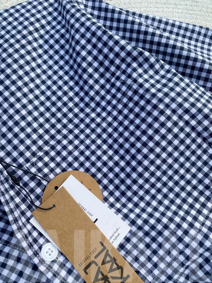 Fancy Black Check Shirt