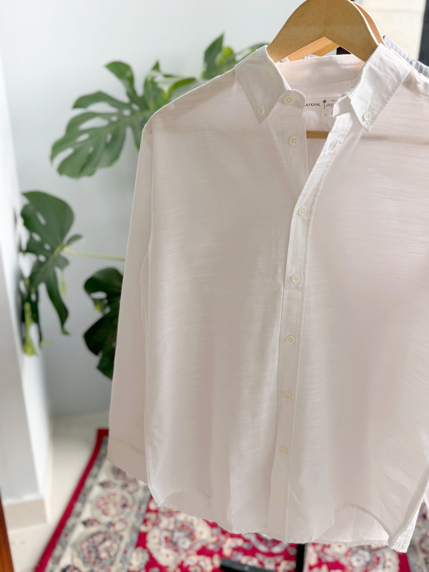 The Finesse Shirt - Oyster White