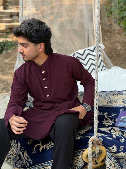 AajKaal Maroon Minimul Panjabi