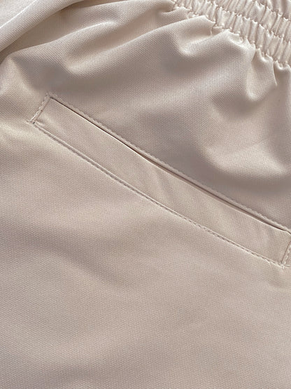 Caramel Off-white Baggy Formal Pant