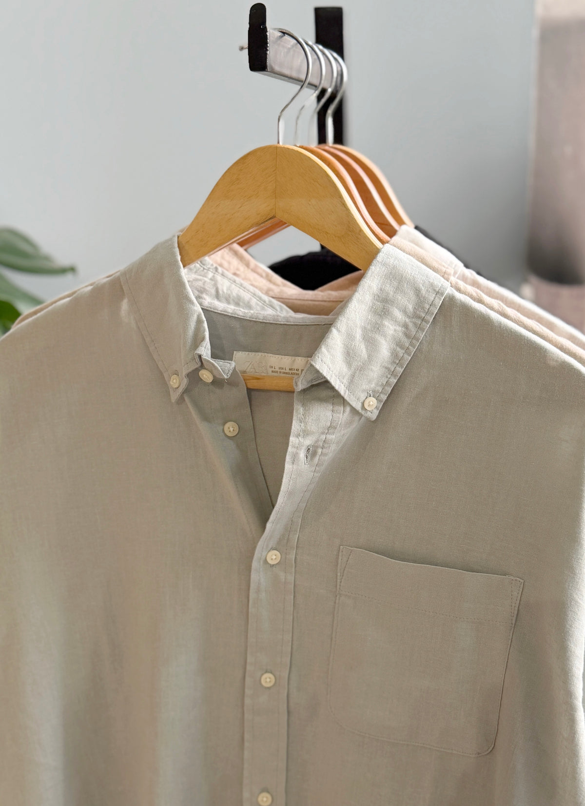 The Noma Linen Shirt - Mint