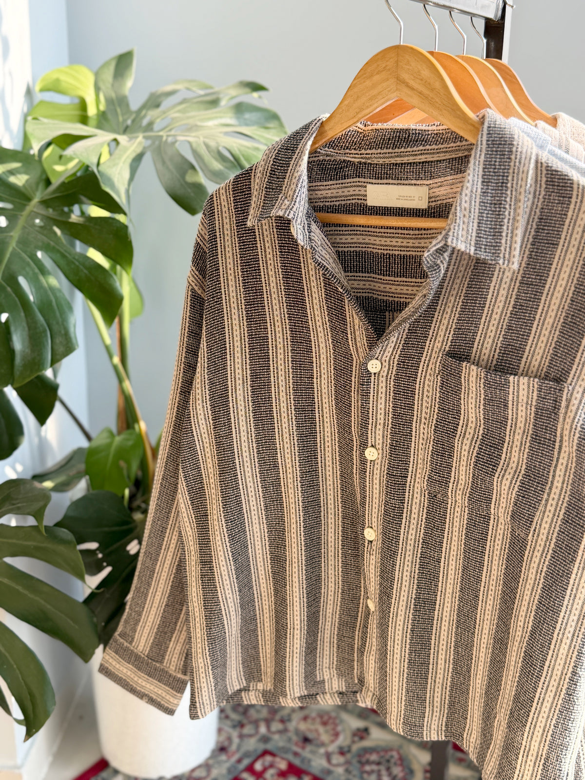 The Textured Drop - Dheu Stripe