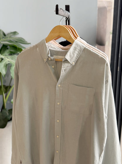 The Noma Linen Shirt - Mint