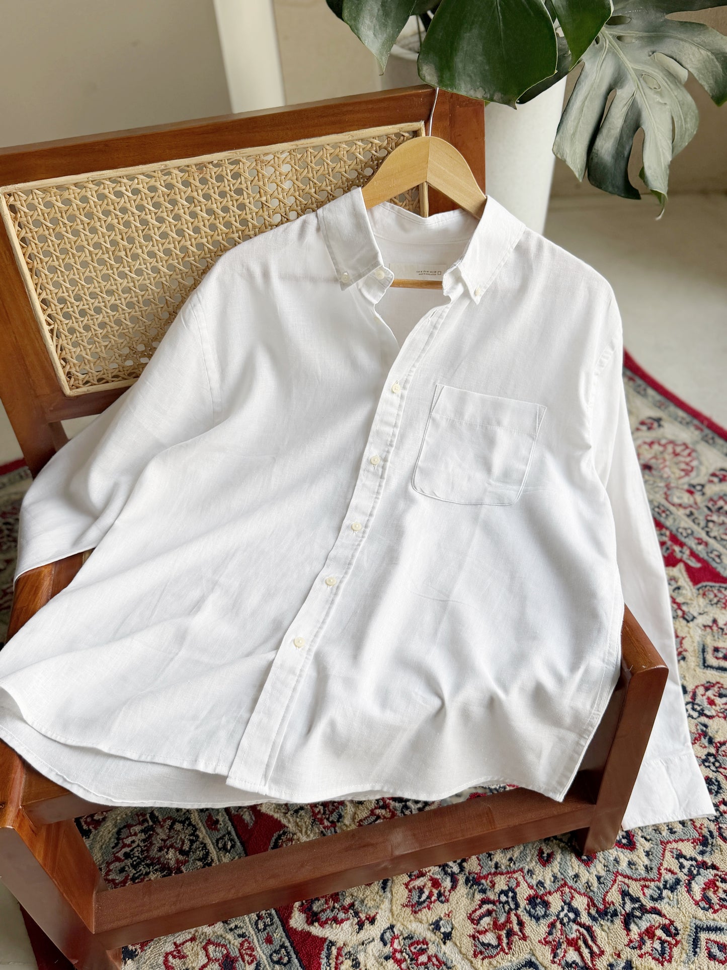The Noma Linen Shirt - White