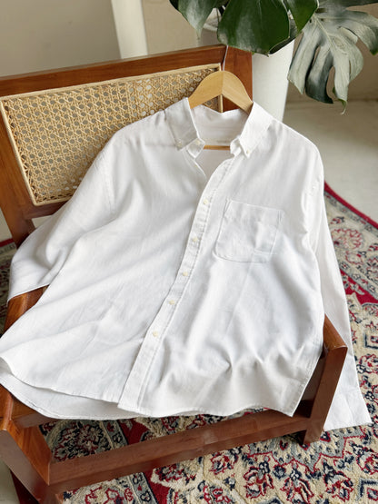 The Noma Linen Shirt - White
