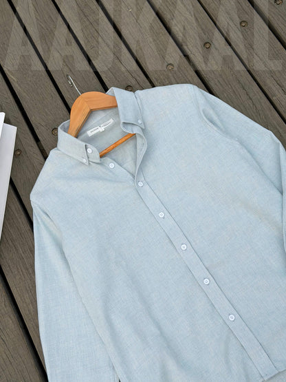 Fancy Baby Blue Full Sleeve Shirt