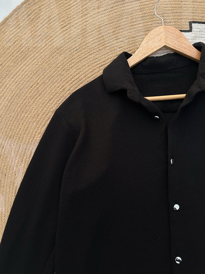 The 11PM Shirt - Carbon Black