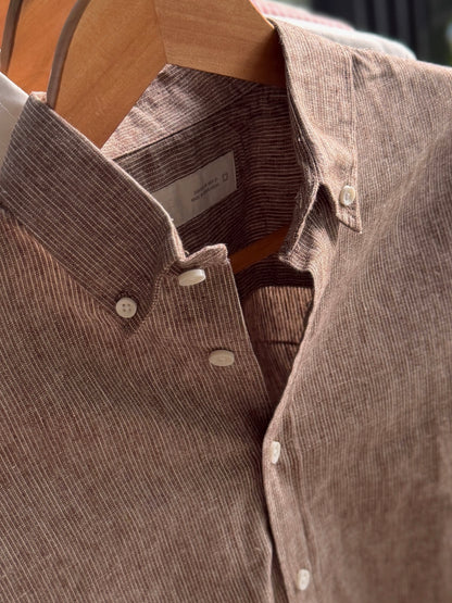 The Finesse Shirt - Light Brown.