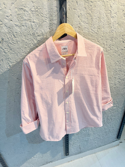 Peachwood Gentle Stripe Full Sleeve Shirt