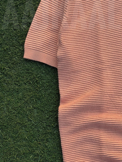 Aajkaal Peach Signature Knitted Polo