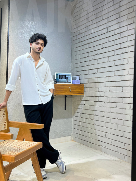 The 11PM Essential - White x Black