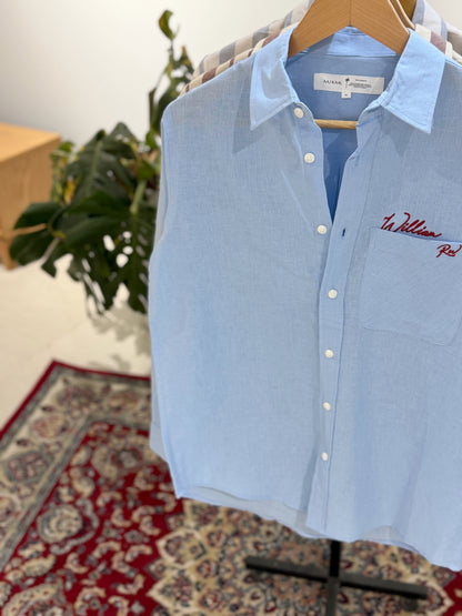 The William RW Shirt  -  Ice Blue