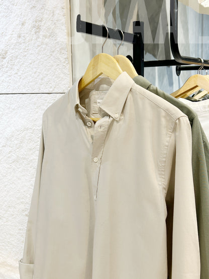 Urban Sand Oxford Full Sleeve Shirt