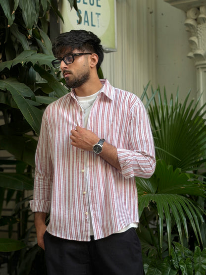 Regatta Peach Gentle Craft Full Sleeve Shirt