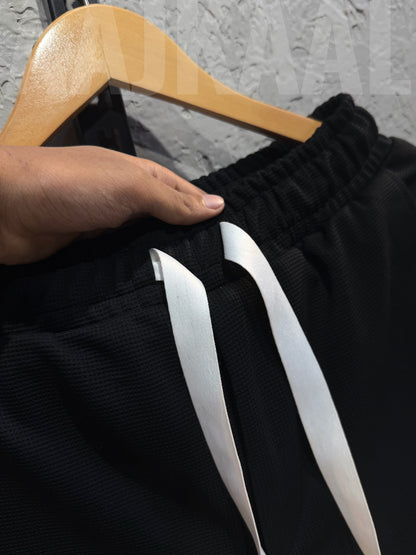 Black Korean Baggy Pant