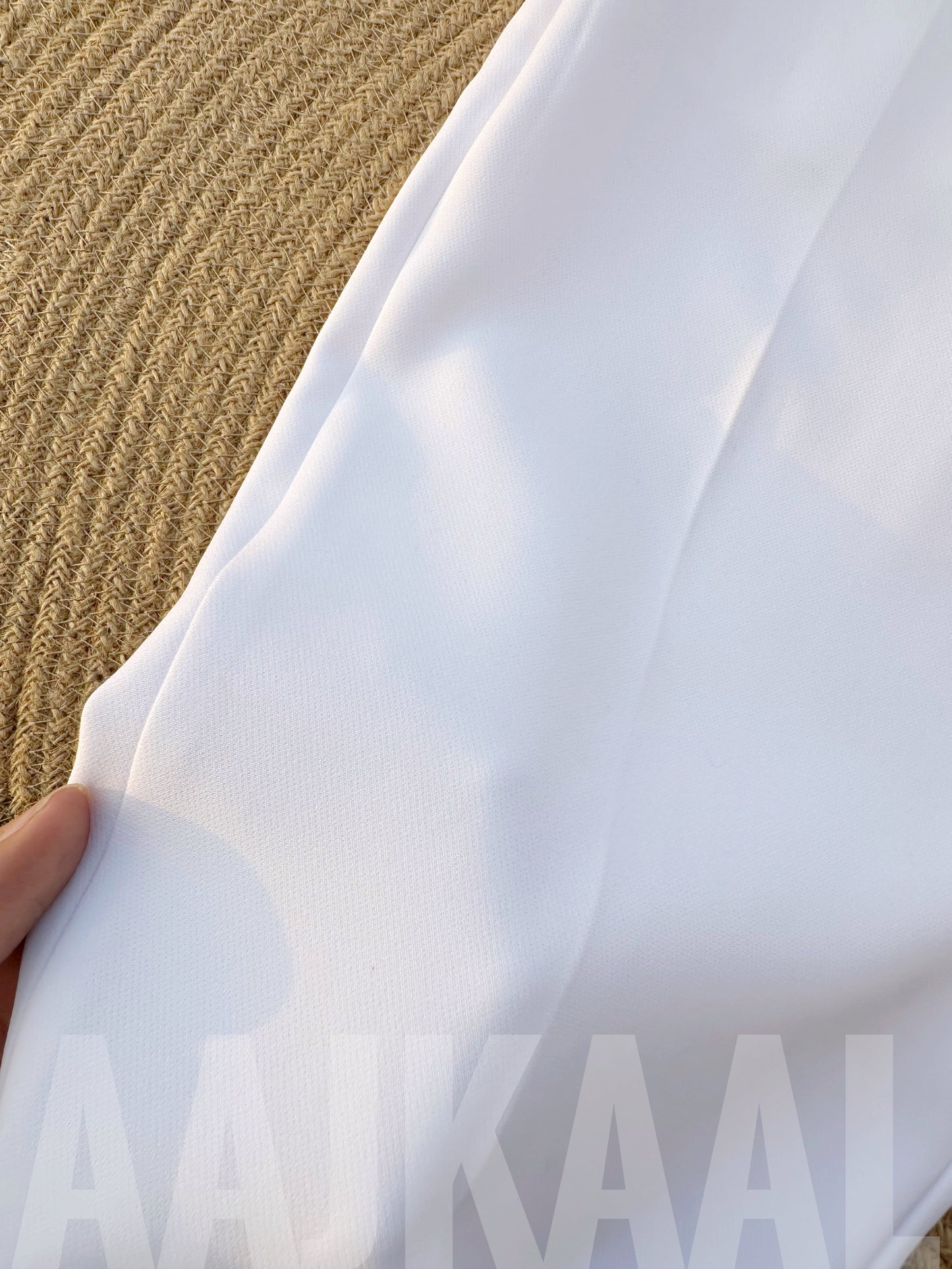 White Rich Formal Pant