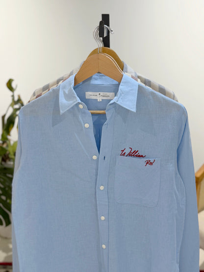 The William RW Shirt  -  Ice Blue