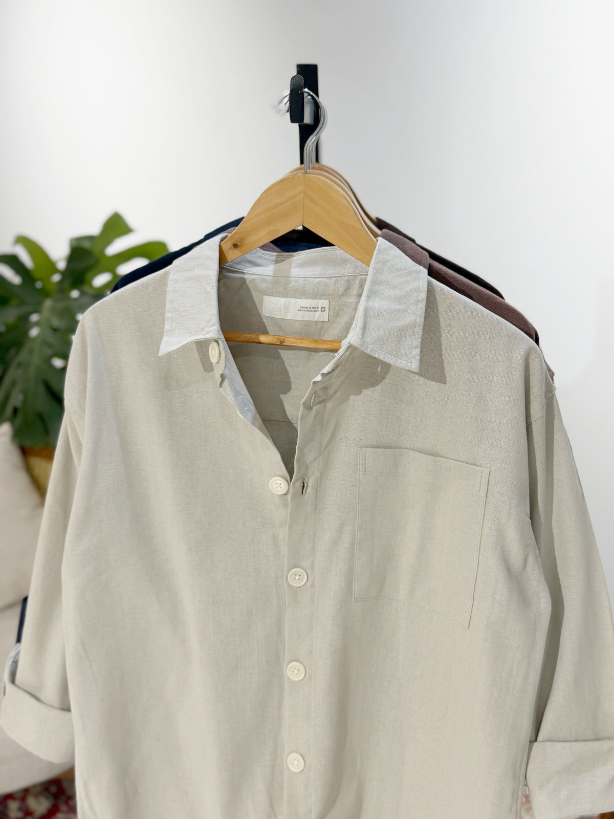 The Drape Shirt  - Offwhite