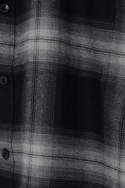 Black Flannel Full Sleeve Shirt