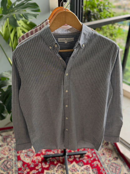 The Finesse Shirt - Charcoal Grey