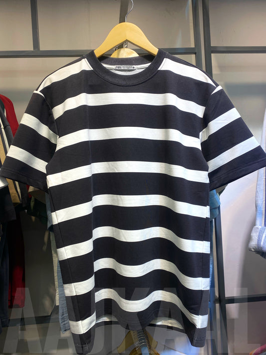 Black Stripe Tee