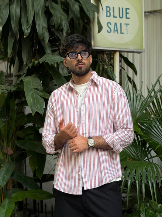 Regatta Peach Gentle Craft Full Sleeve Shirt
