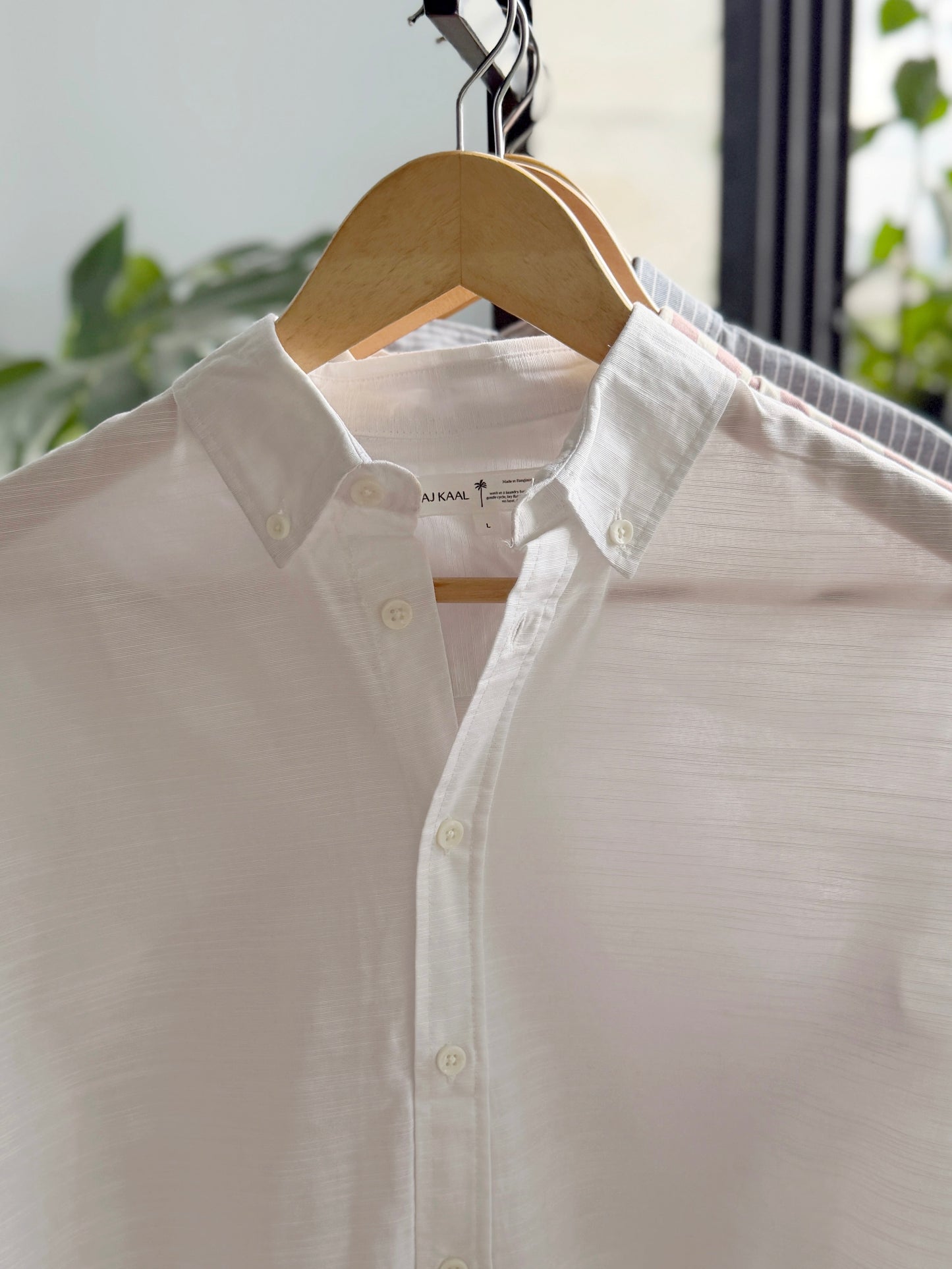 The Finesse Shirt - Oyster White